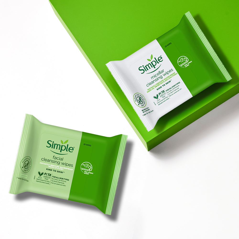 Face & Micellar Wipes Combo (25 Wipes + 25 Wipes) Face & Micellar Wipes Combo (25 Wipes + 25 Wipes)