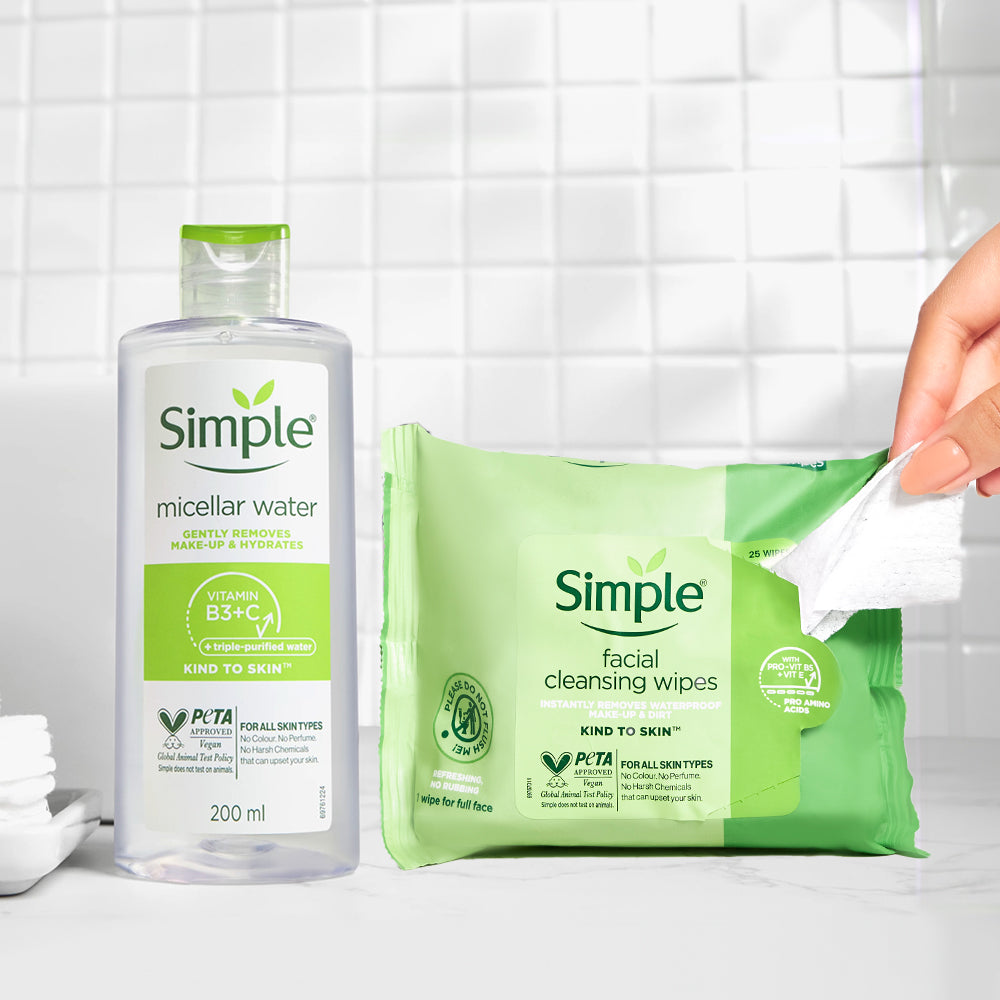 Micellar Water & Wipes Combo(200ml + 25 Wipes) Micellar Water & Wipes Combo(200ml + 25 Wipes)