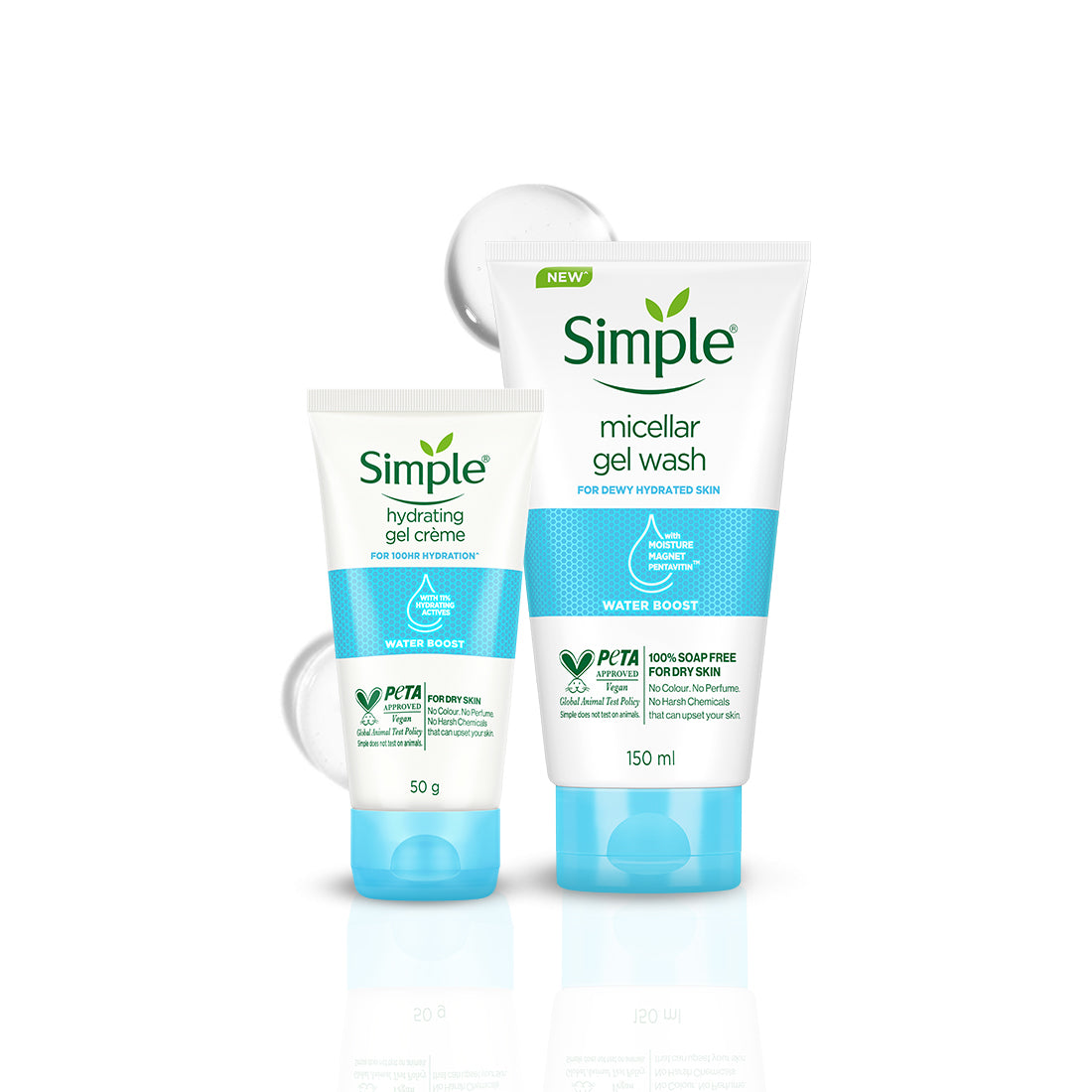 Micellar Facial Wash & Gel Creme Combo Micellar Facial Wash & Gel Creme Combo