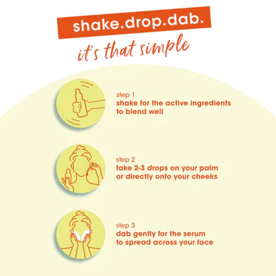 Steps To Use Simple Booster Serum - 10% Vitamin Steps To Use Simple Booster Serum - 10% Vitamin