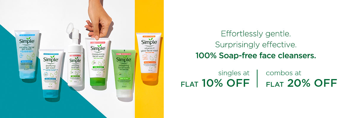 100% Soap-Free Facewashes 