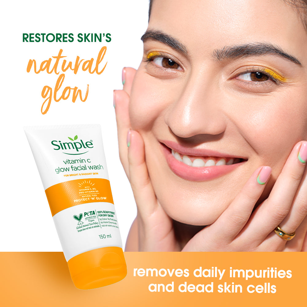 Vitamin C Glow Facial Wash 150ml 