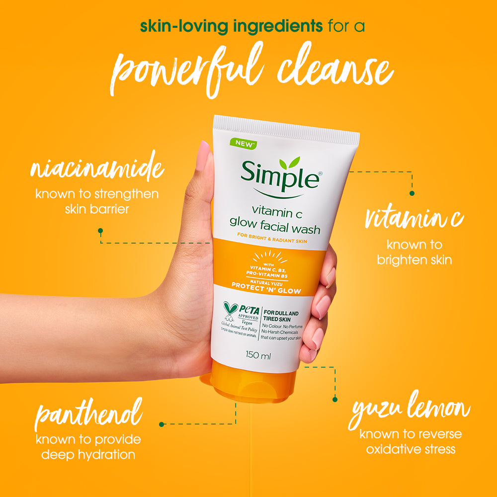 Vitamin C Glow Facial Wash 150ml 