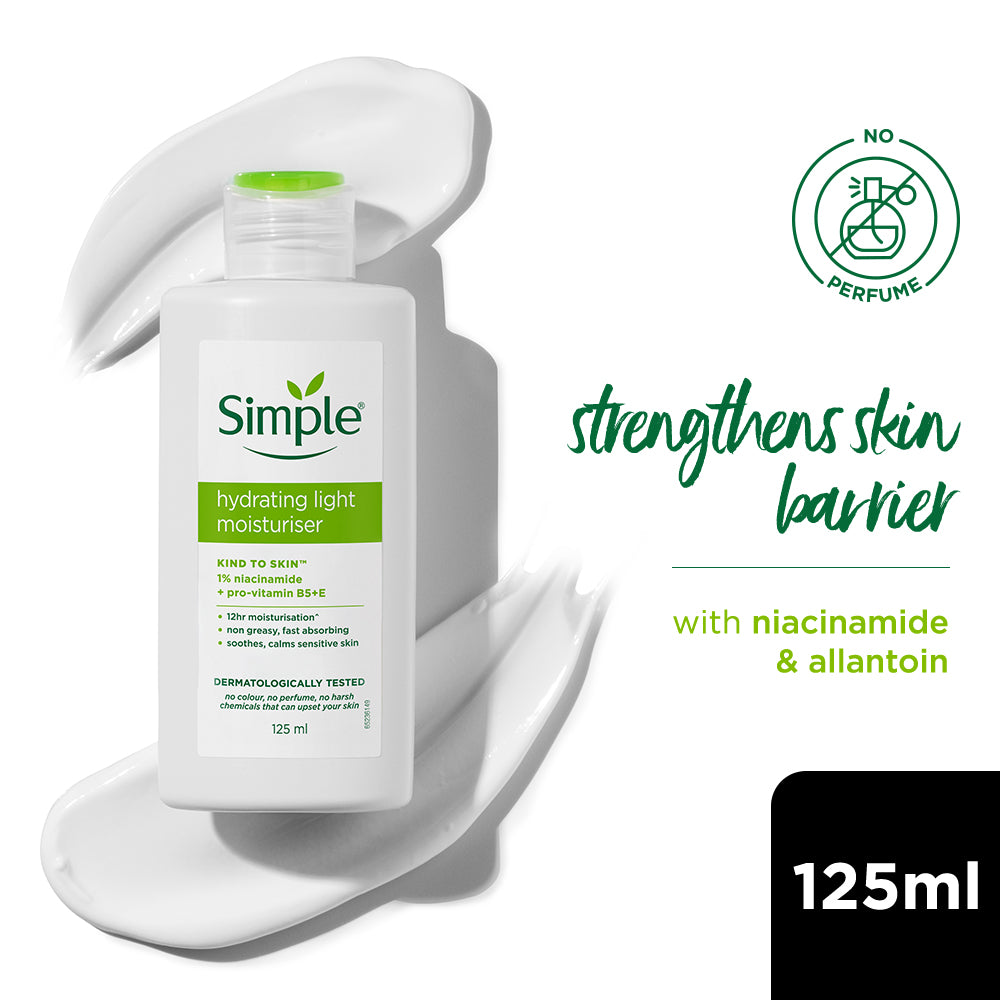 Simple Hydrating Light Moisturiser, 125ml