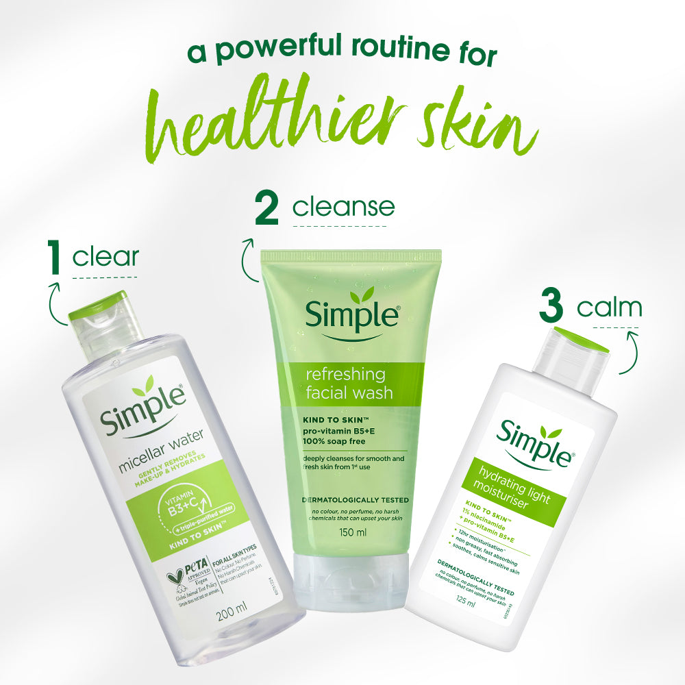 Simple Hydrating Light Moisturiser, 125ml 