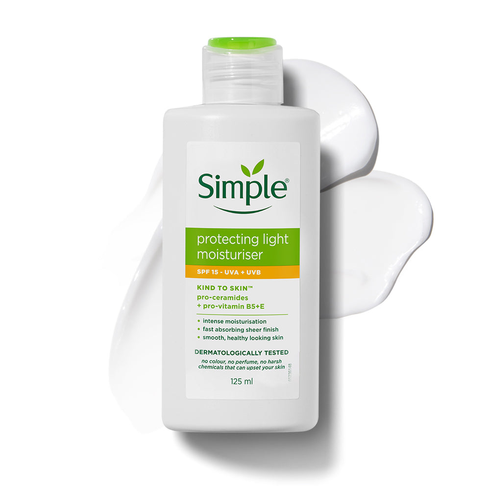 Simple Kind To Skin Protecting Light Moisturiser SPF 15, 125ml 