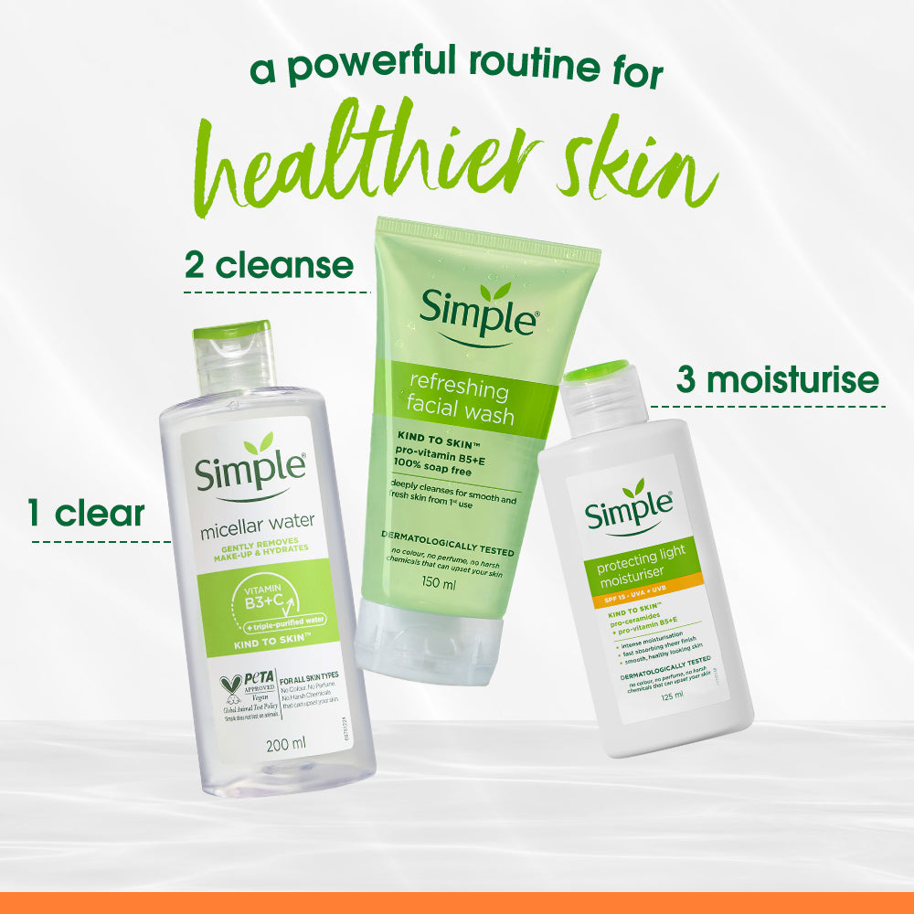 Simple Kind To Skin Protecting Light Moisturiser SPF 15, 125ml 