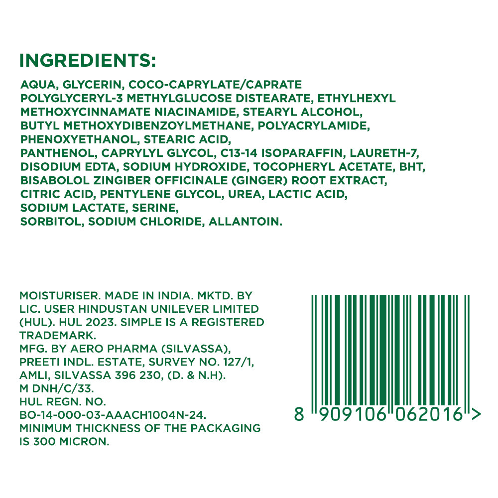 Simple Kind To Skin Replenishing Rich Moisturiser, 125ml 