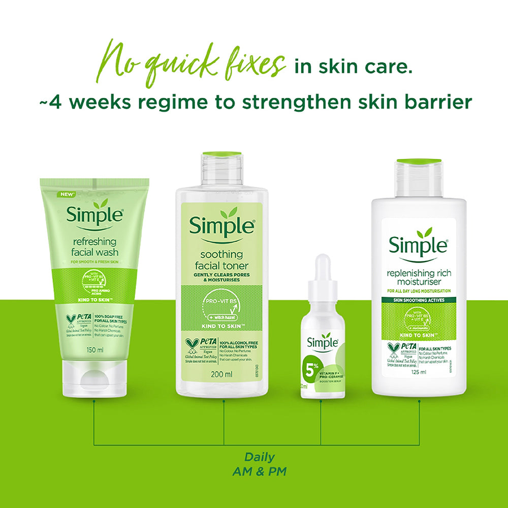 Simple Replenishing Rich Moisturiser - 125ml | Simple Skincare