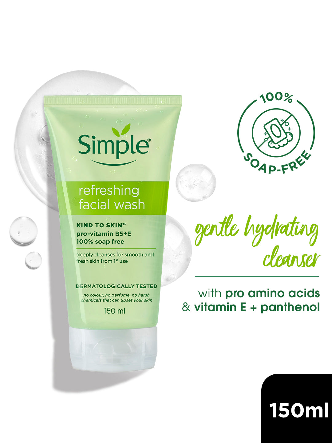 Simple Kind To Skin Refreshing Facial Wash