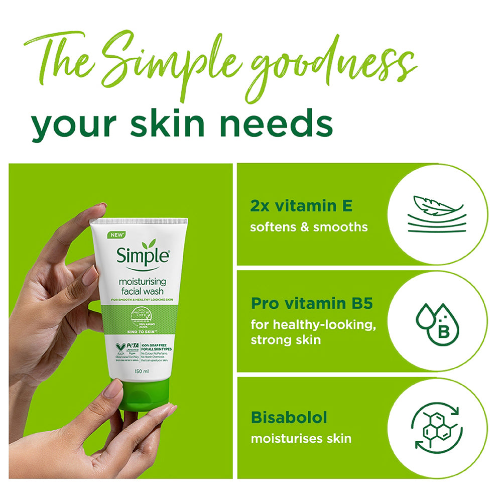 Moisturising Facial Wash 150 ml 