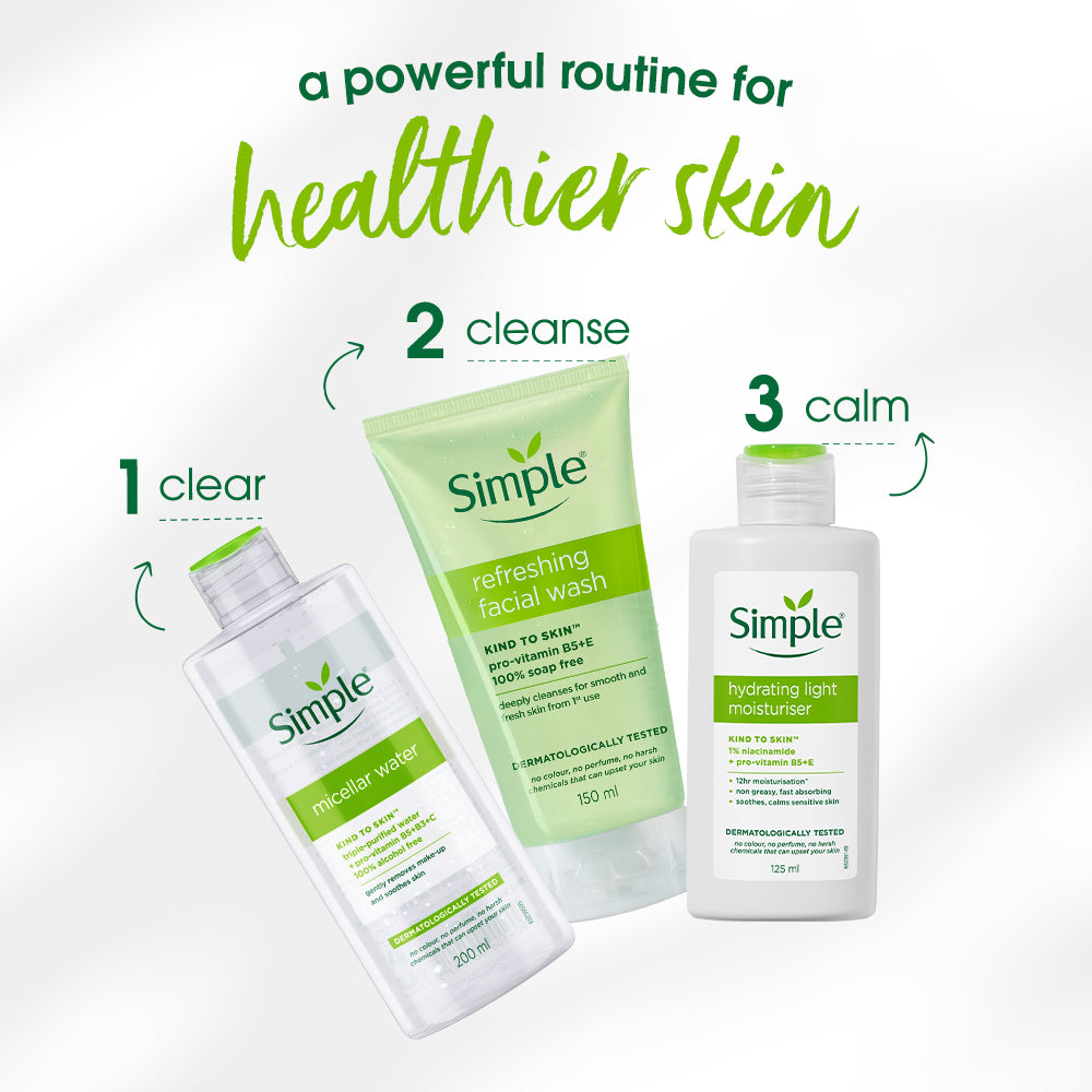 Simple Kind To Skin Micellar Cleansing Water, 200ml 