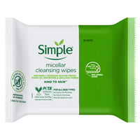 Micellar Cleansing Wipes with Vit B & E - 25 Wipes 