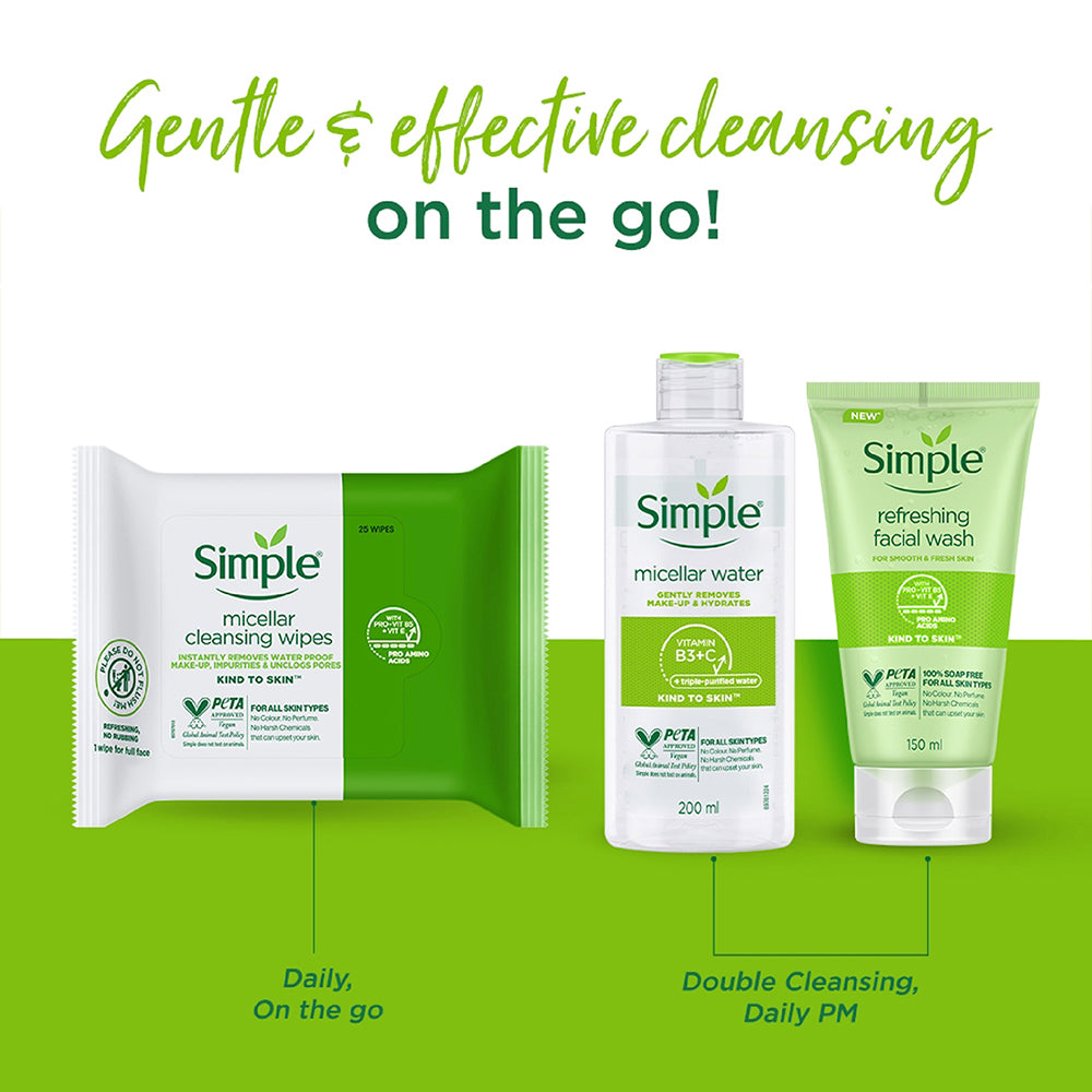 Micellar Cleansing Wipes 25 wipes 