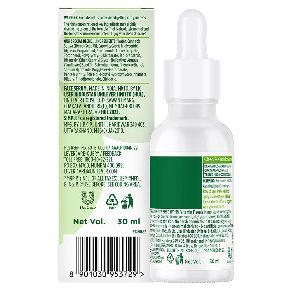 5% Vitamin F + Pro Ceramides Booster Serum 30ml 