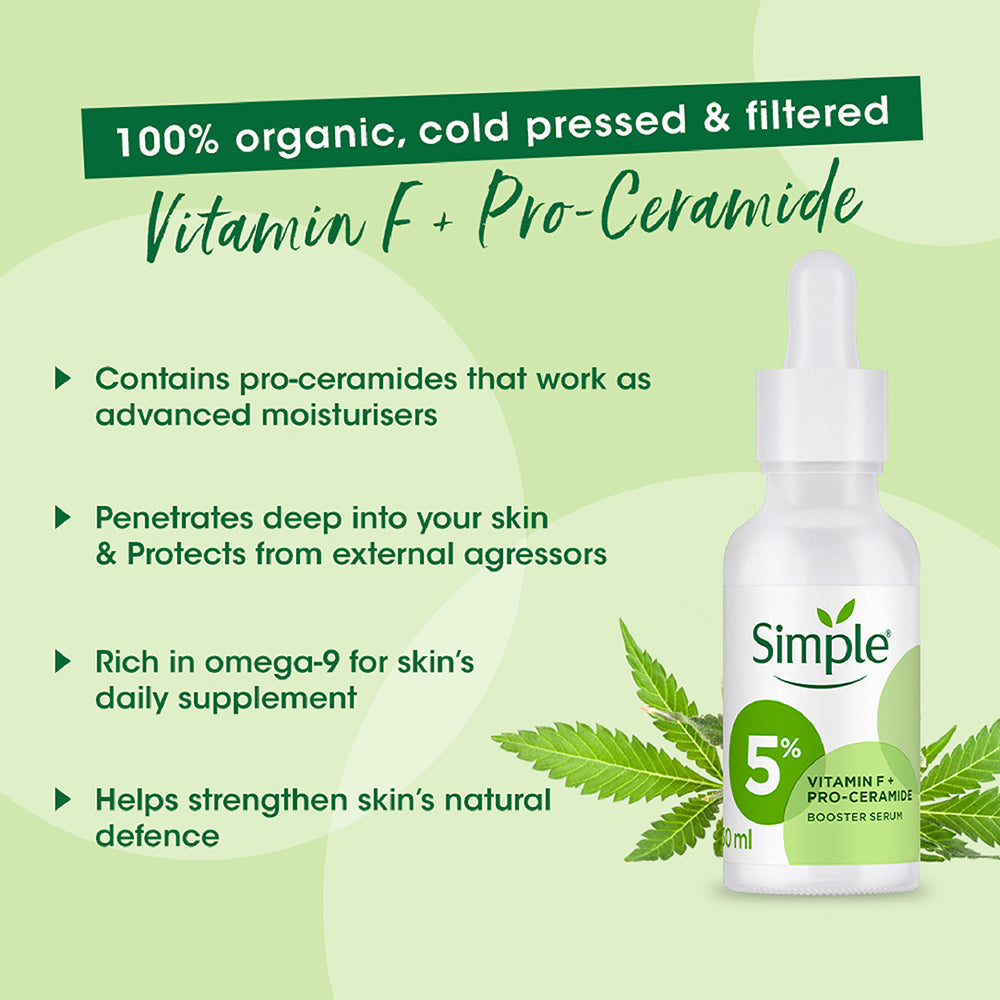 5% Vitamin F + Pro Ceramides Booster Serum 30ml 