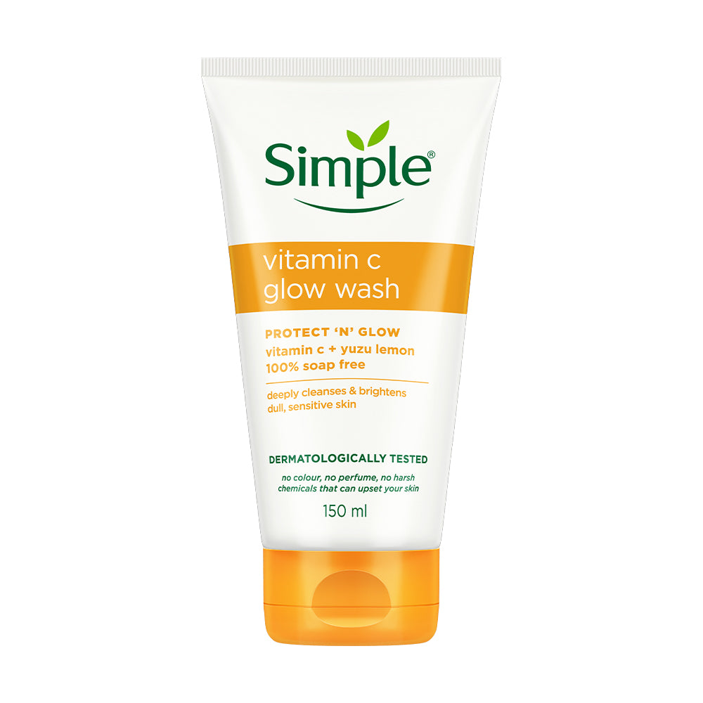 Simple Vitamin C Glow Facial Wash, 150ml 