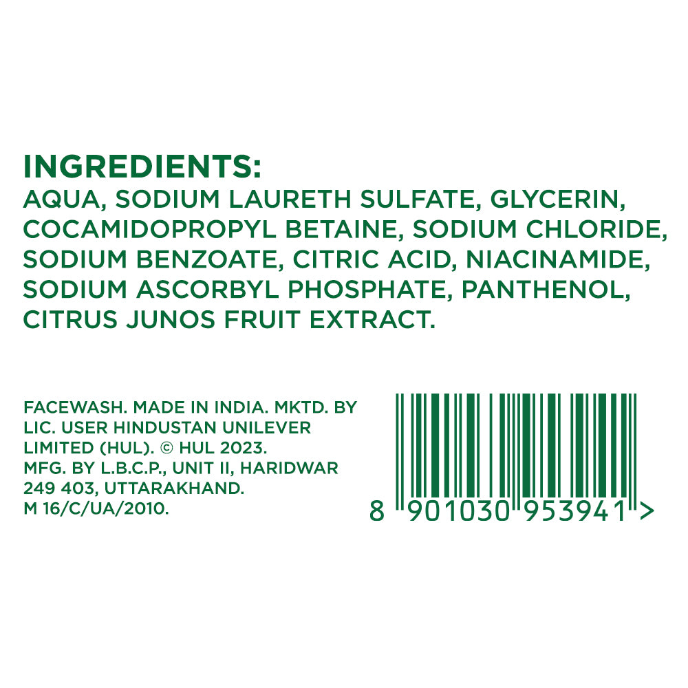 Vitamin C Glow Facial Wash 150ml 