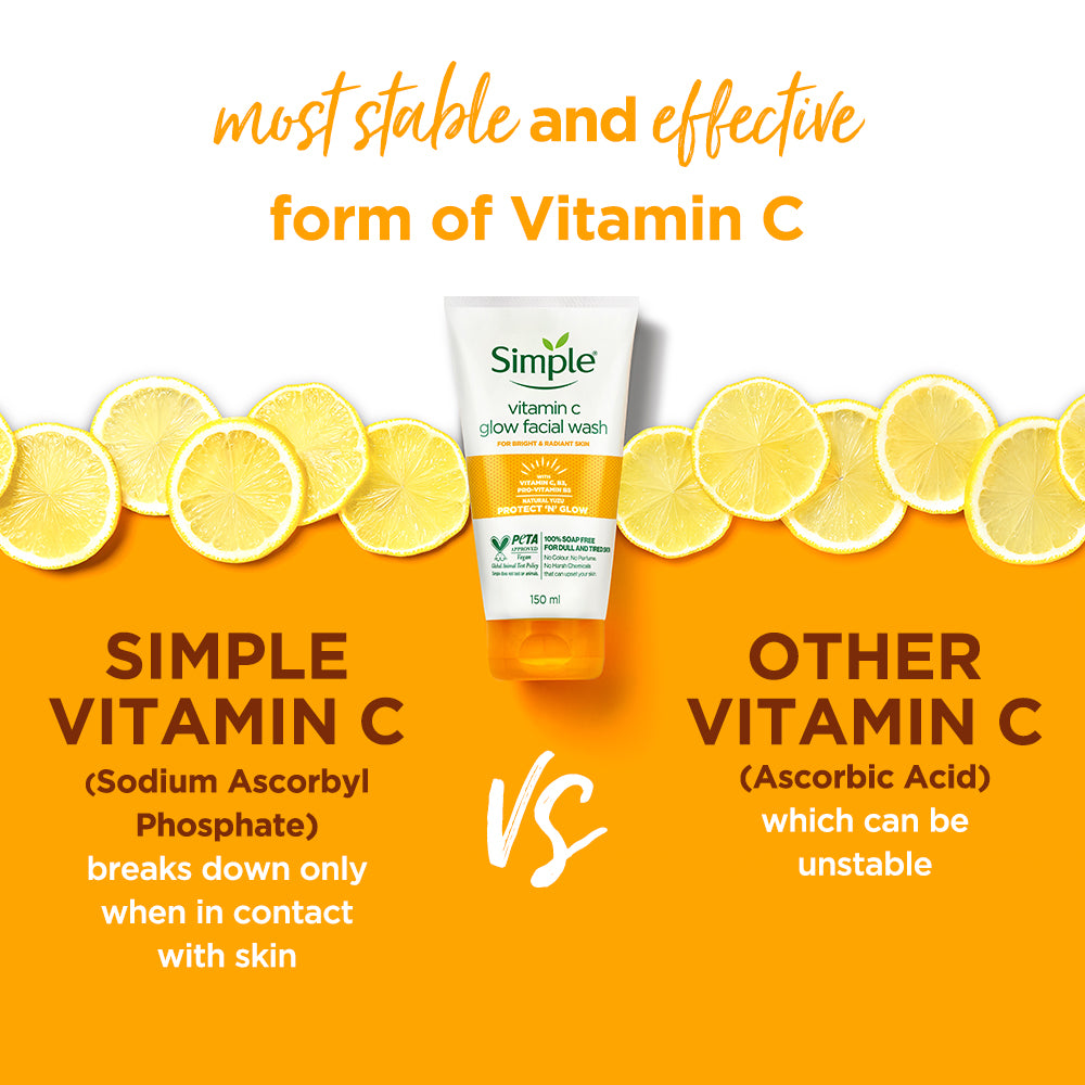 Protect N Glow Vitamin C Glow Facial Wash 150ml 