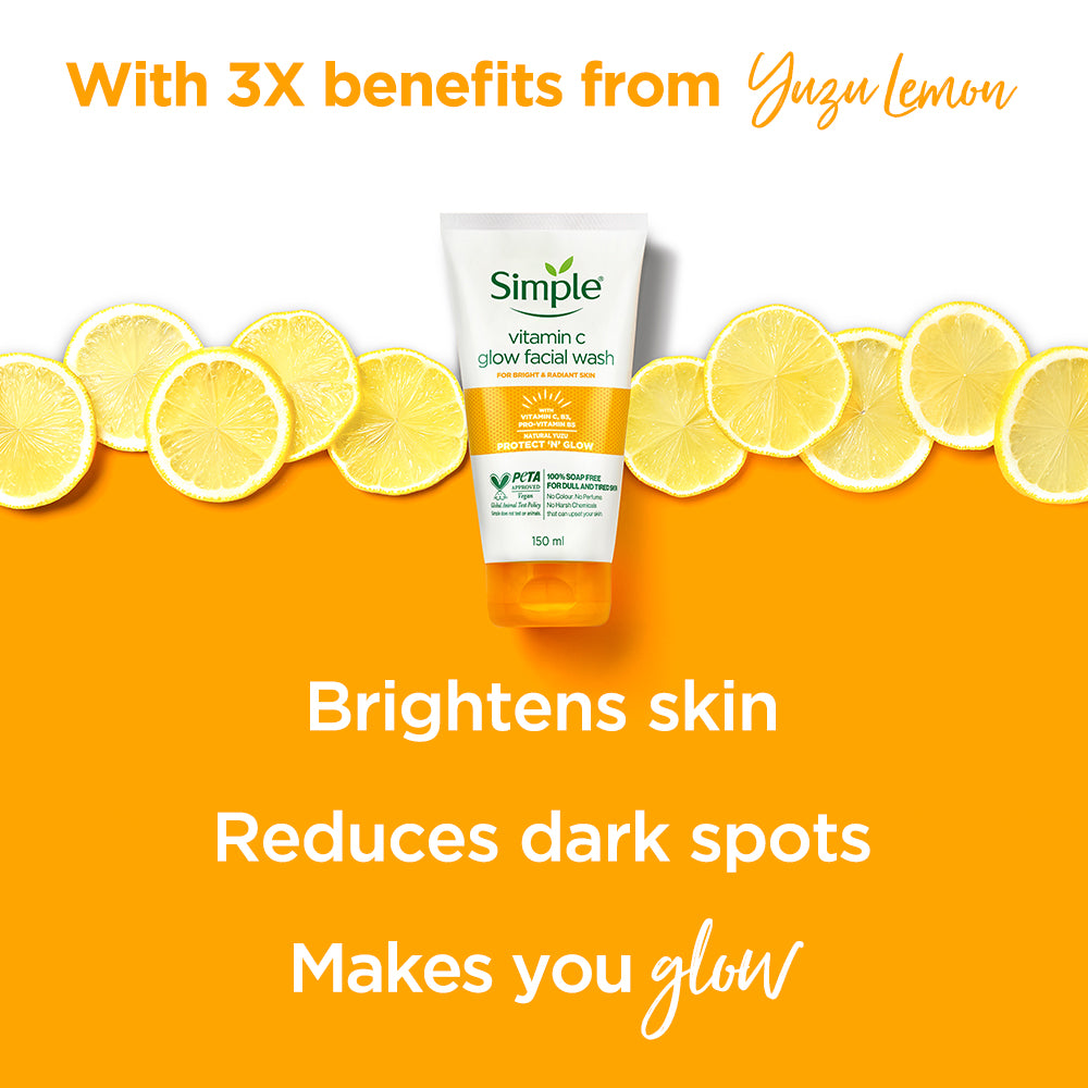 Vitamin C Glow Facial Wash 150ml 