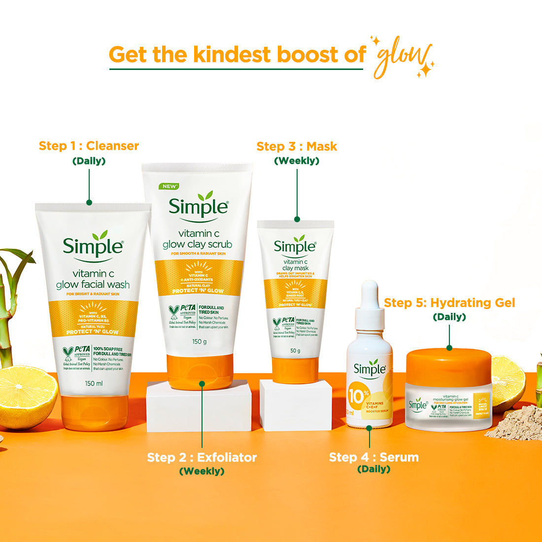 Vitamin C Moisturising Glow Gel 40g 