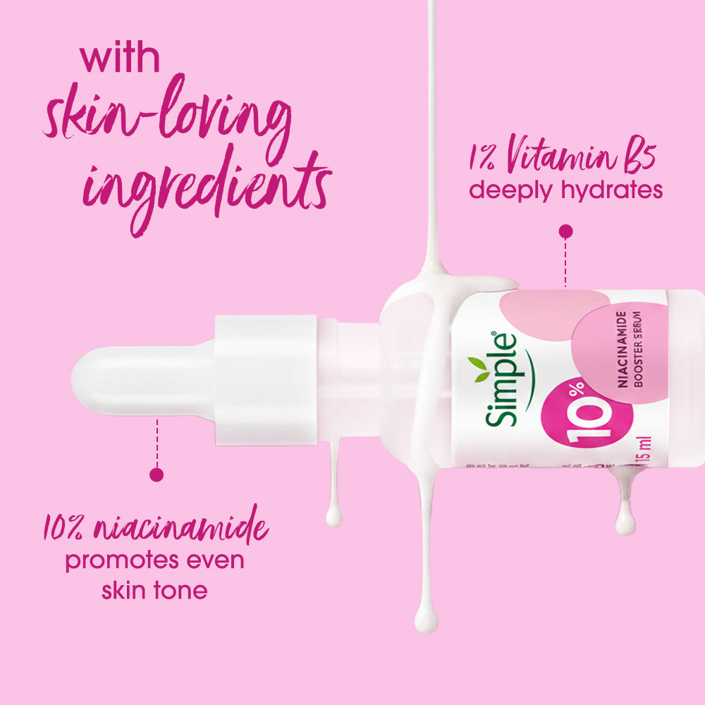 Simple Booster Serum 10% Niacinamide, 15ml 
