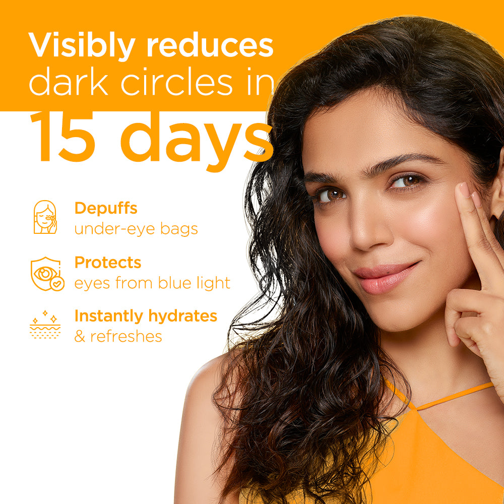 Simple Protect N Glow Vitamin C  Brightening Under Eye Gel 15ml 