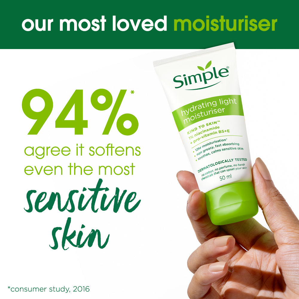 Simple Hydrating Light Moisturiser, 50ml 