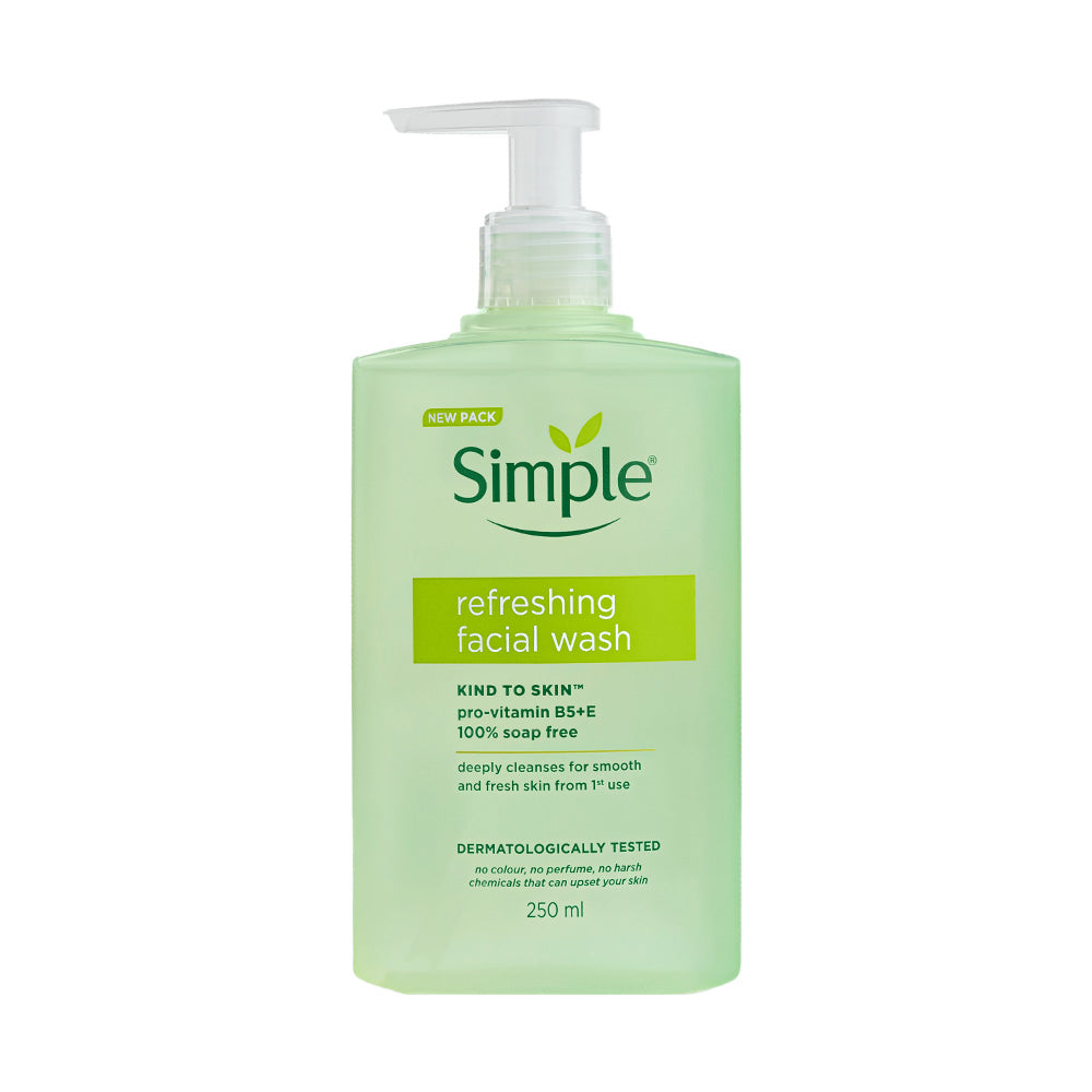 Simple Kind to Skin Refreshing Facial Wash, 250ml 