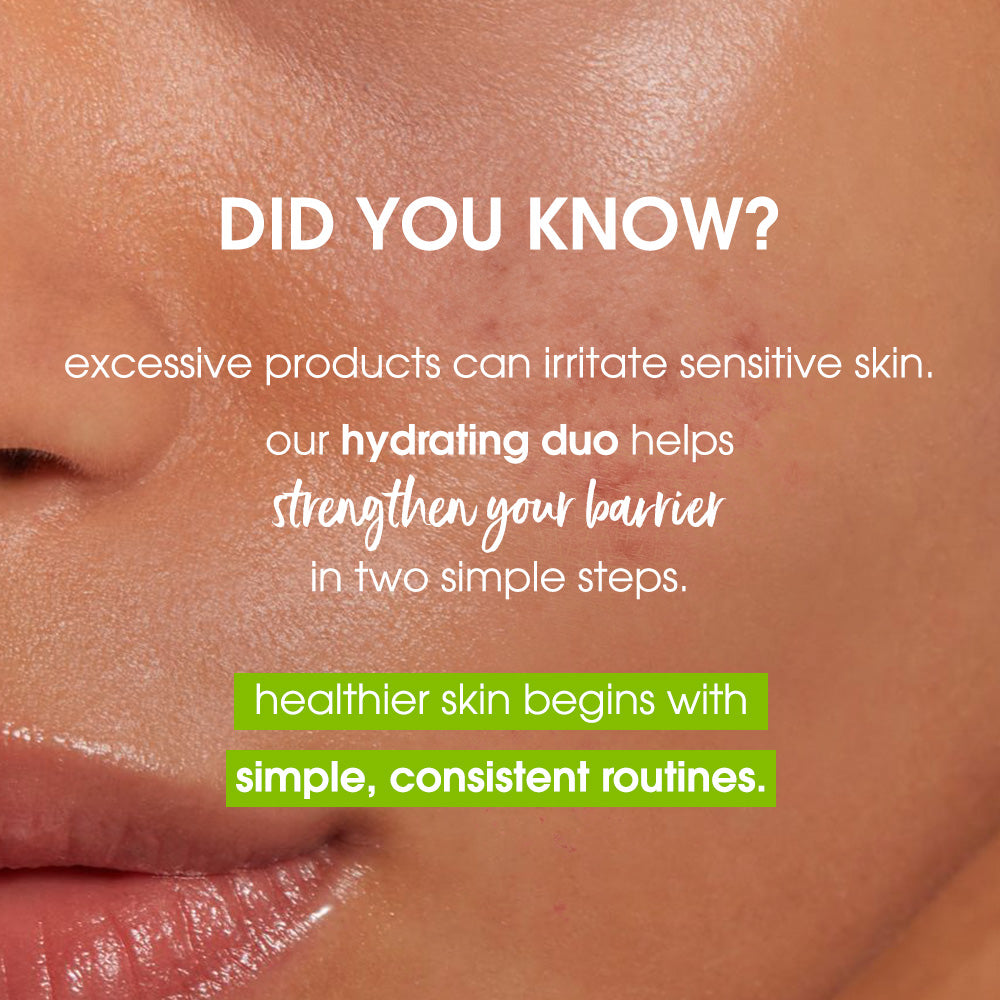 Simple Travel Kit Hydrating Duo, Refreshing Facial Wash 50ml and Hydrating Light Moisturiser 50ml 