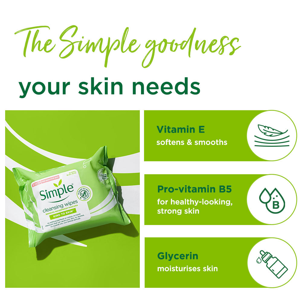 Refreshing Facial Wash + Cleansing Wipes (150ml + 25 Wipes) 