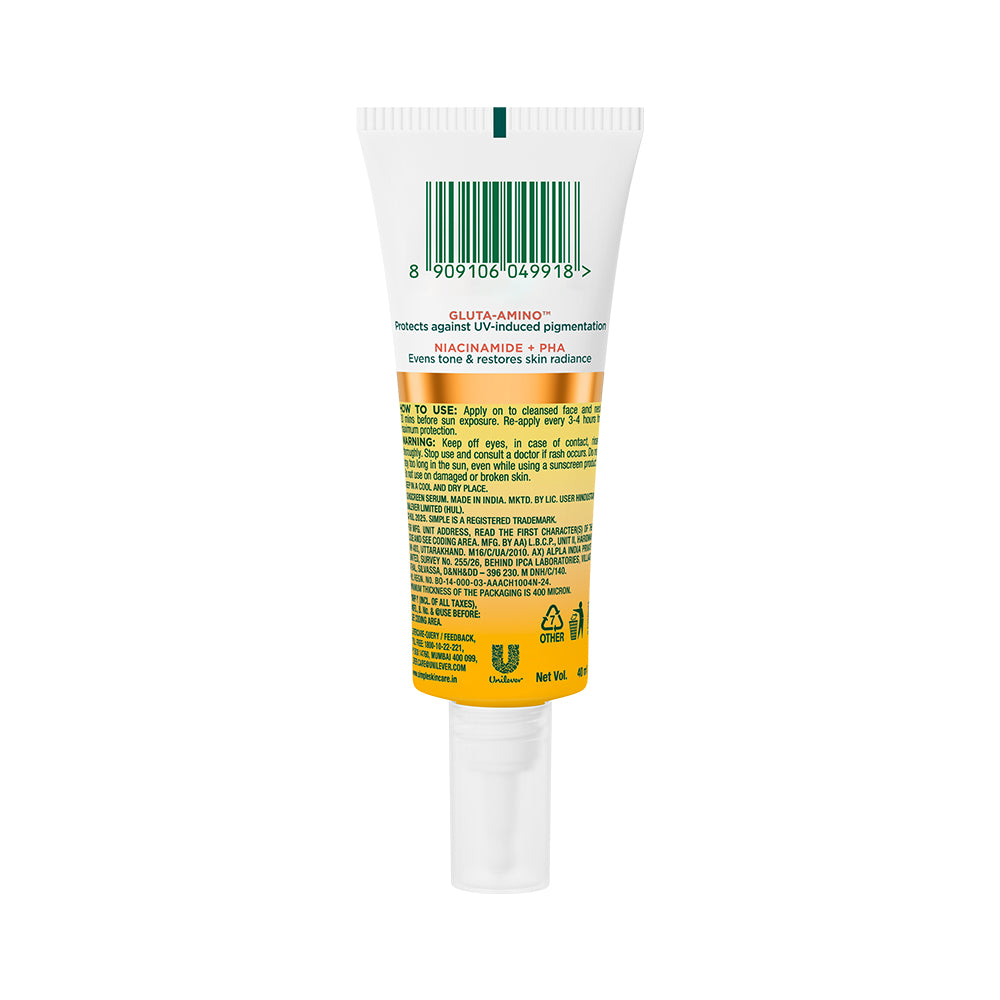 Simple Mattifying UV Fluid, 40ml 