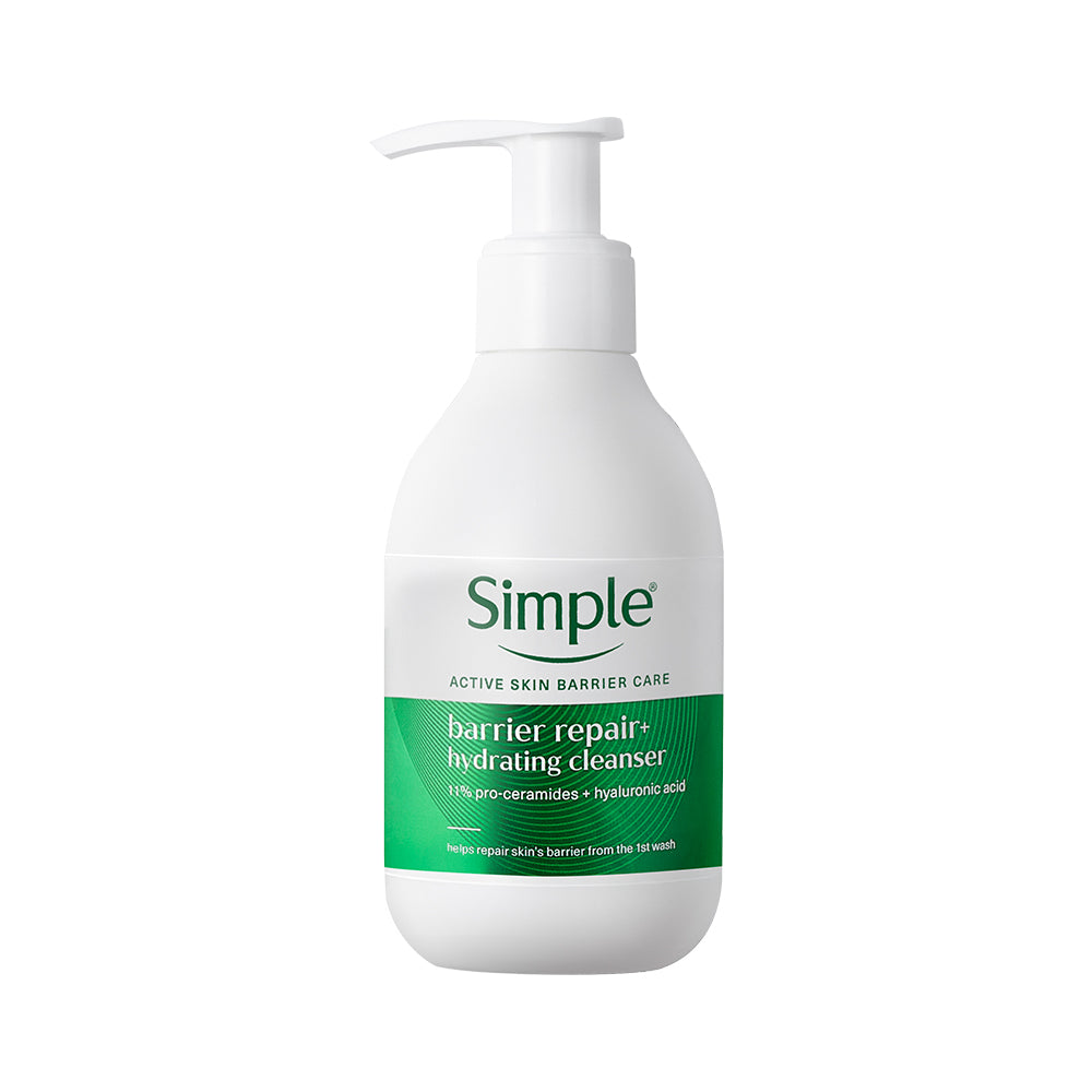 Simple Repair+ Active Barrier Repair Hydrating Cleanser, 150ml 
