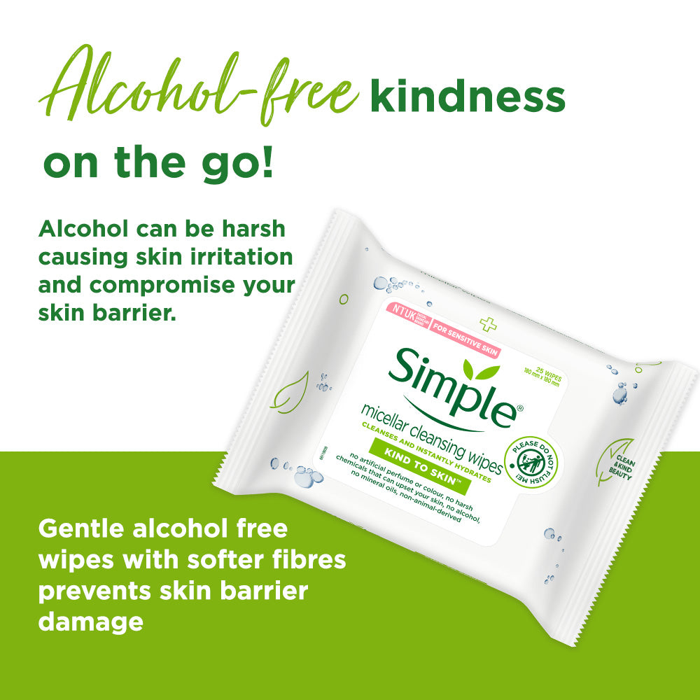 Micellar Cleansing Wipes - 25 wipes 