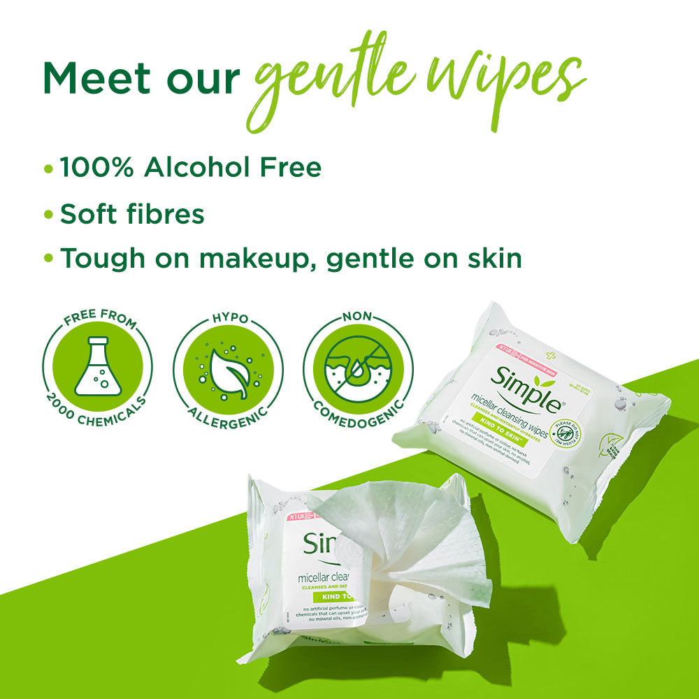 Micellar Cleansing Wipes - 25 wipes 