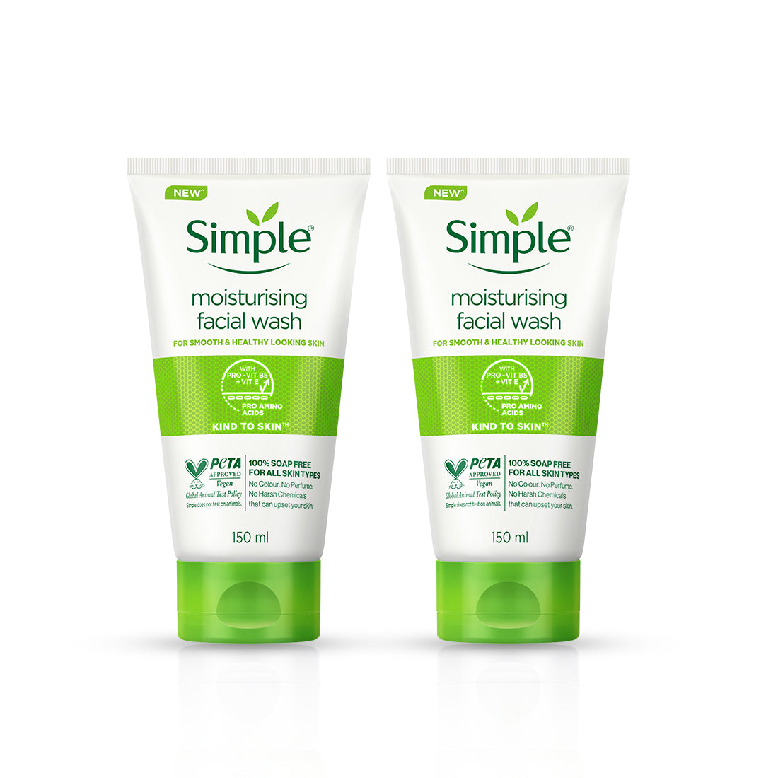 Moisturising Face Wash Combo (Pack of 2) - (150ml +150ml) 