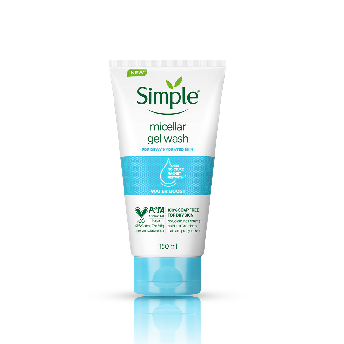 Simple gel clearance face wash