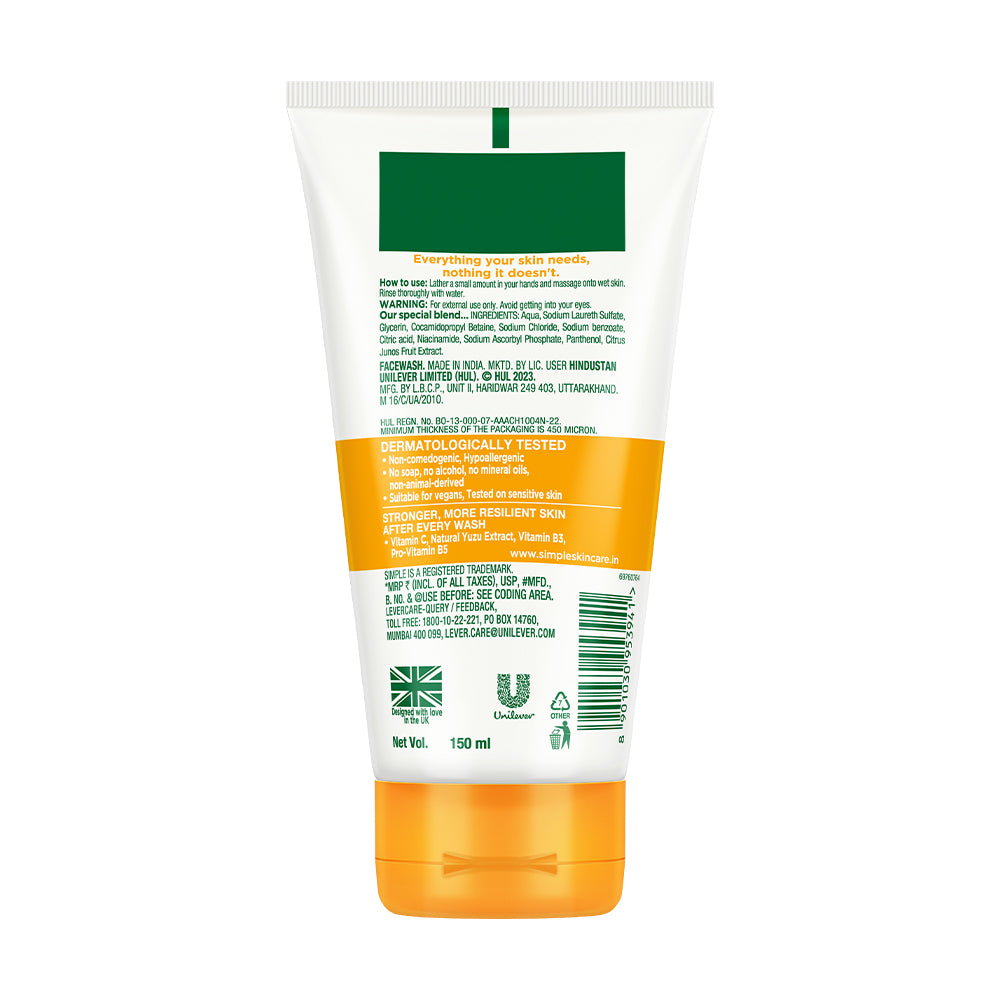 Vitamin C Glow Facial Wash 150ml 