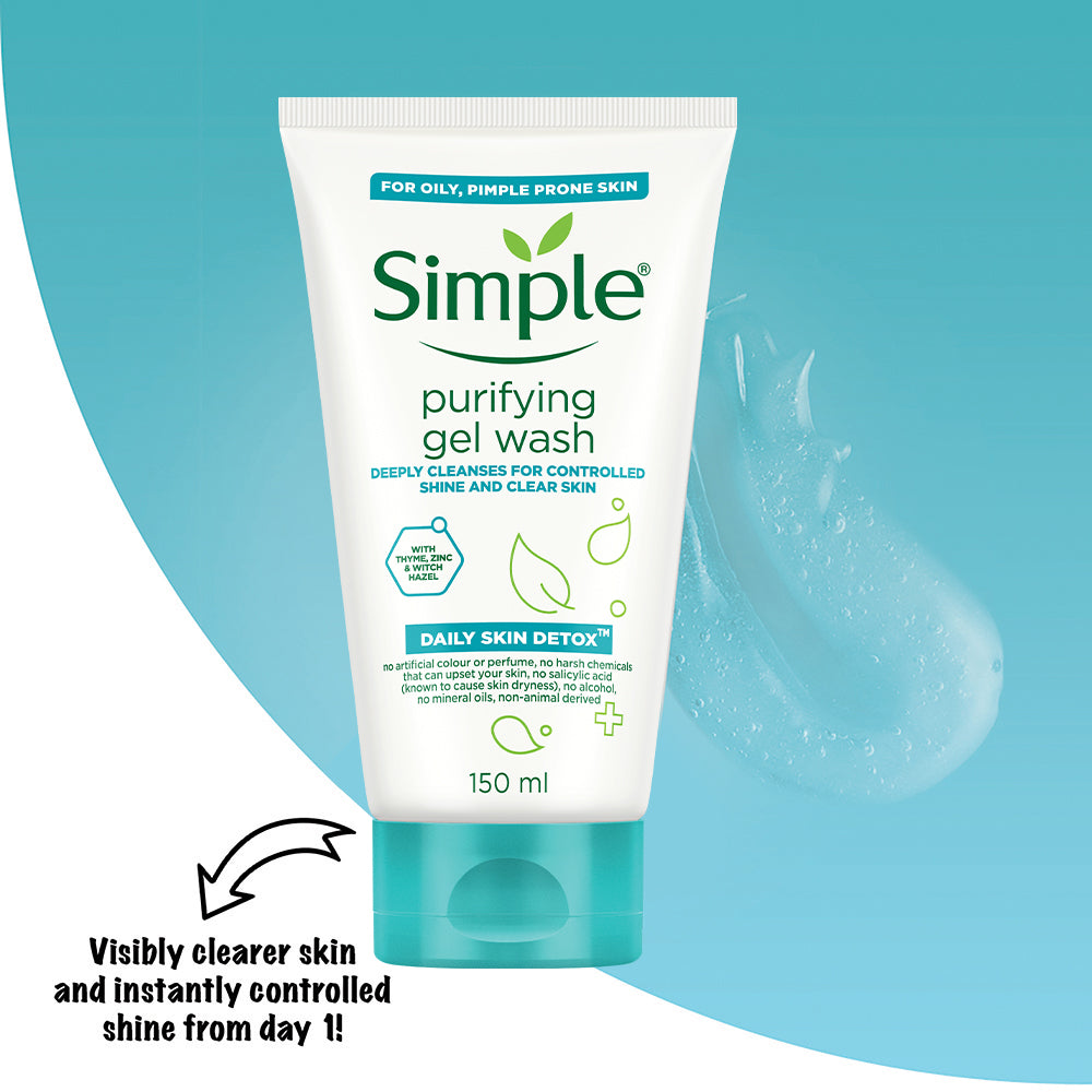 Purifying Gel Face Wash with Thyme & Witch Hazel -  150 ml 