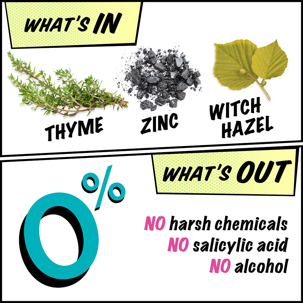 Purifying Gel Face Wash with Thyme & Witch Hazel -  150 ml 