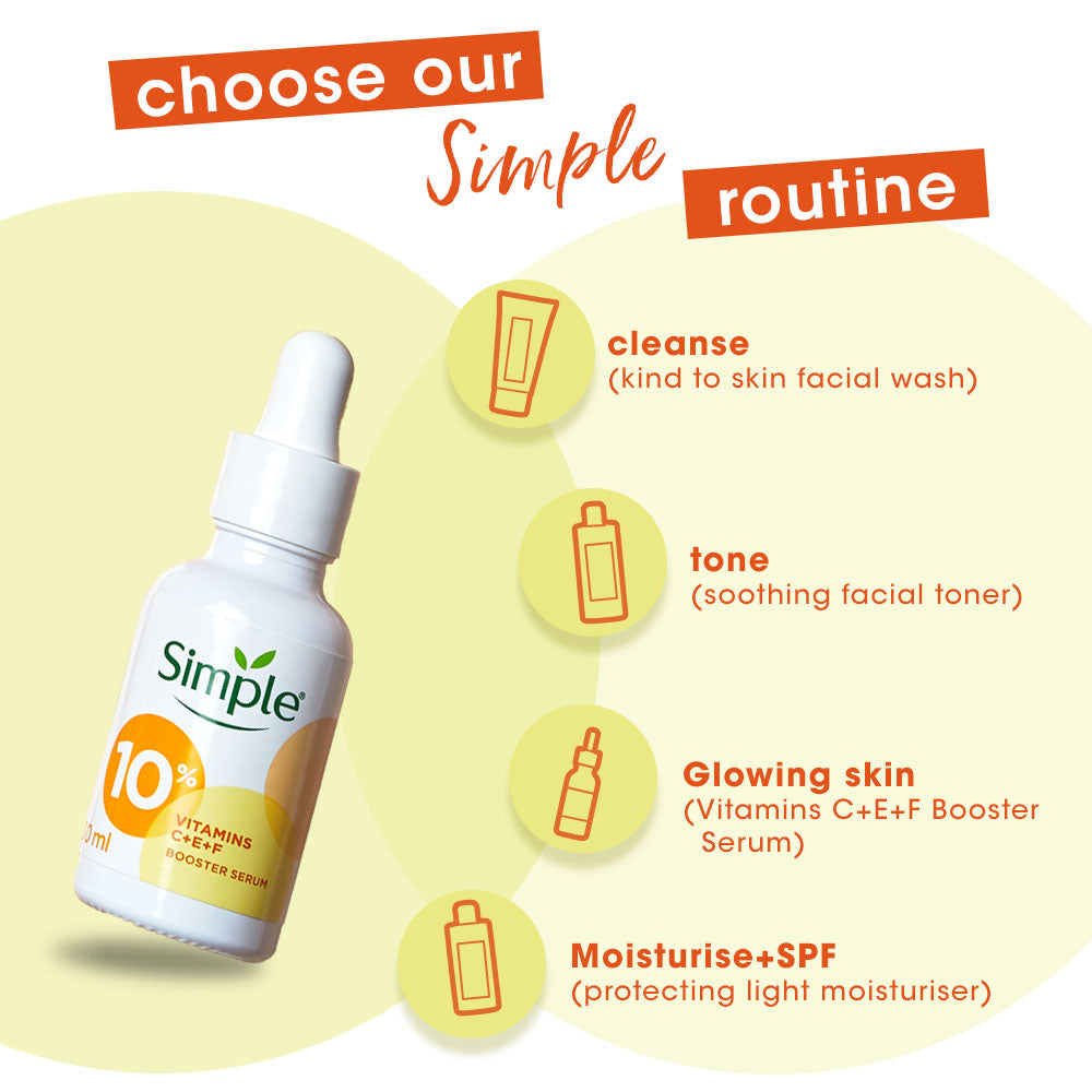 10% Vitamin C + E + F Booster Serum 