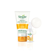Vitamin C Glow Facial Wash + 10% Vit C Booster Serum (150ml + 30ml)
