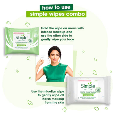 How to Use Simple Wipes Combo 