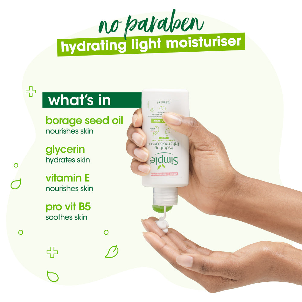 Kind to Skin Refreshing Facial Wash, Soothing Facial Toner & Hydrating Light Moisturiser Combo - (150ml +200ml +125ml) 