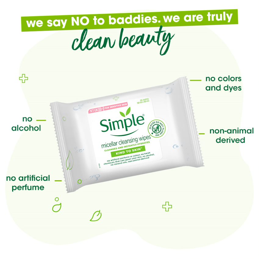 Micellar Cleansing Wipes Combo That is Free From Baddies 